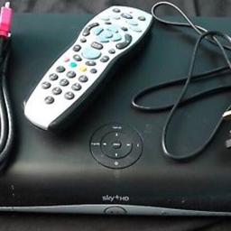 SKY HD BOX + SKY HD REMOTE POWER LEAD & HDMI LEAD.

Comes with viewing card used and used box working perfectly buy with confidence experience seller

As good as new - no scratches

Can post for additional cost
