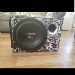Car subwoofer, with amplifier, 1200 W, very powerfull, good gondition, £100