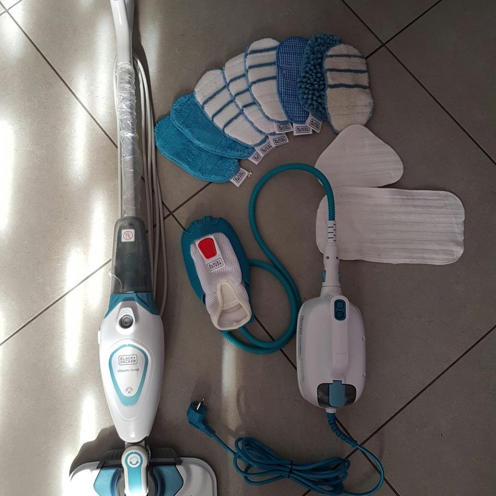 Ricambi Steam Mop 3 Panni Lavabili Per Black Decker FSM1616 Steam - Foto 12