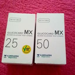 Vendo glucocard mx strisce per il rilevamento della glicemia, confezioni da 50 e 25 pezzi.Nuove. Da 25 pezzi 10 euro
Da 50 pezzi 20 euro.Piu confezioni.