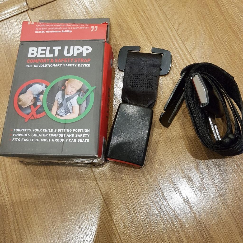 Beltupp clearance safety strap