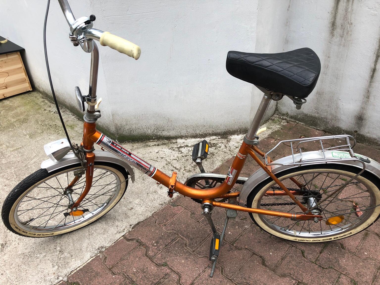 Klapprad 70er Jahre in 68309 Mannheim fr 60,00  zum Verkauf | Shpock DE