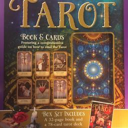 Selling for my sister. 
Contains secret of Tarot book
Secrets of Tarot cards

Original price £14.99
