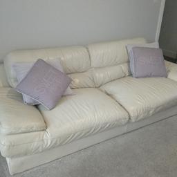 Couch and chair set, selling as moved into a new home and are getting new furniture. Can collect  Friday 12 October. Used condition we have had it for 7 years.