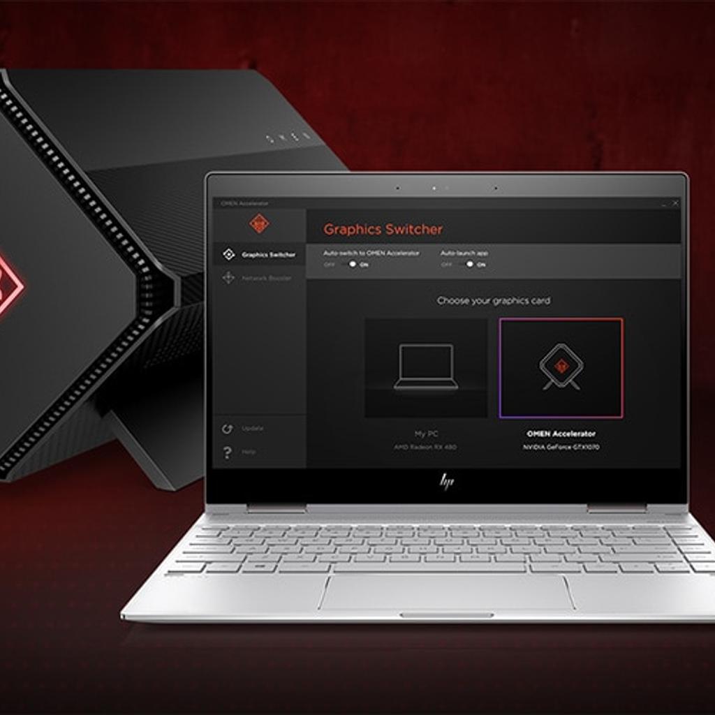 Hp omen external on sale gpu