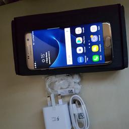 Brand new Samsung galaxy s7edge  with full accessories but without a box.  Make your offer