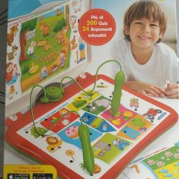 Vendo gioco per bambini 3-6 anni della Clementoni Sapientino Parlante NUOVO e mai usato.costa circa 12,50+5ss.