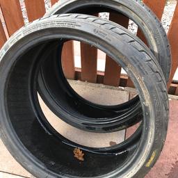 2 part worn 215/35/18 tyres 
£45 the pair 
07907 169393