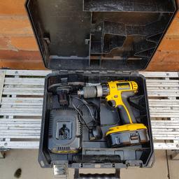 Dewalt DC100KA drill set with 2 batteries in B36 Solihull for 15.00