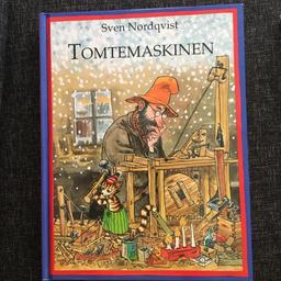 Pettson-bok; Tomtemaskinen 
Av Sven Nordqvist

Mycket fint skick.