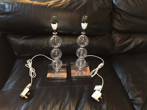 Buy & Sell West Midlands Coventry - Photos for 2 X Servlite Contemporary Table Lamps Chrome