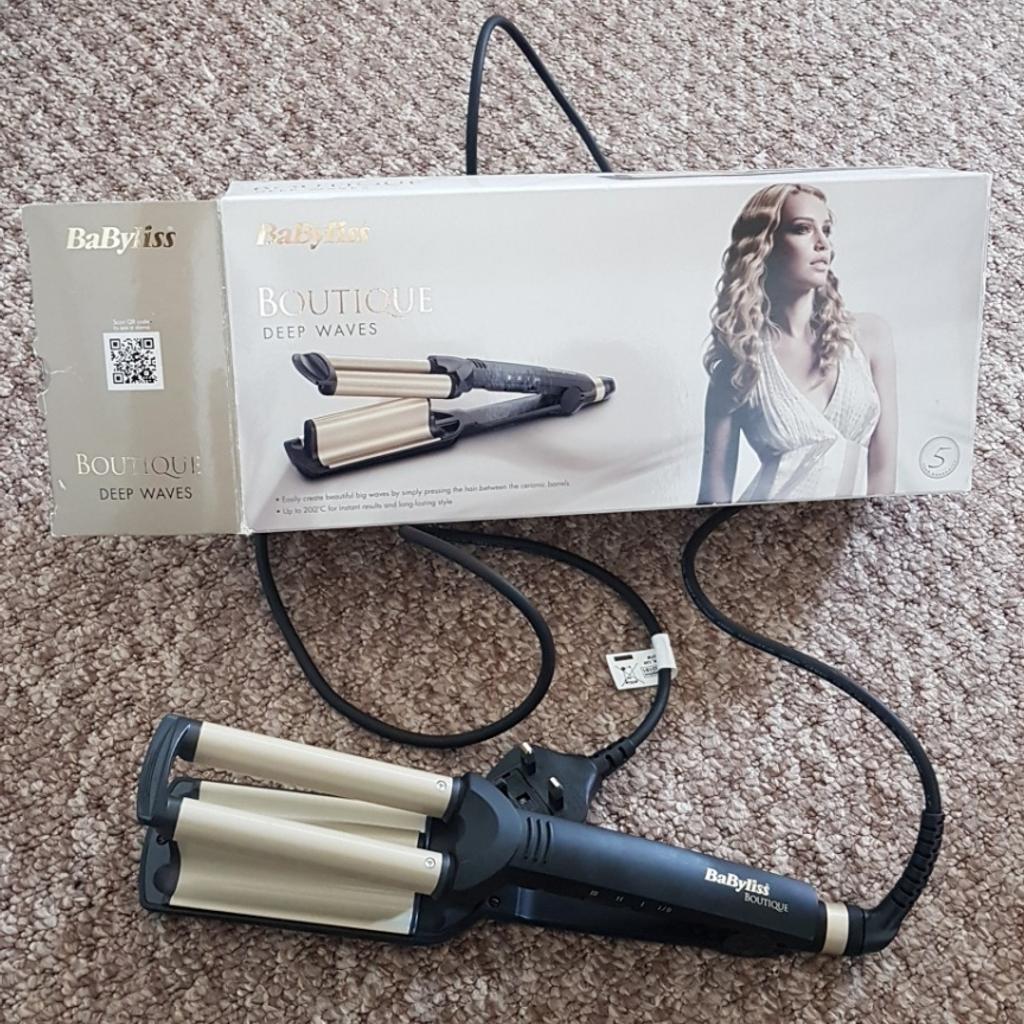 Babyliss boutique deep outlet waves