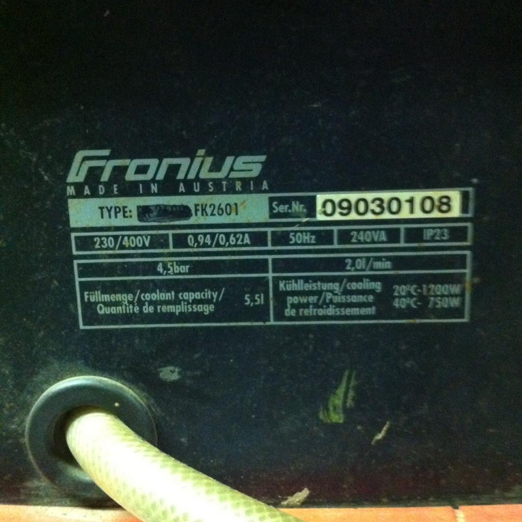 Fronius Transtig 3000 Schweißgerät in 6133 Weerberg for €550.00 for ...
