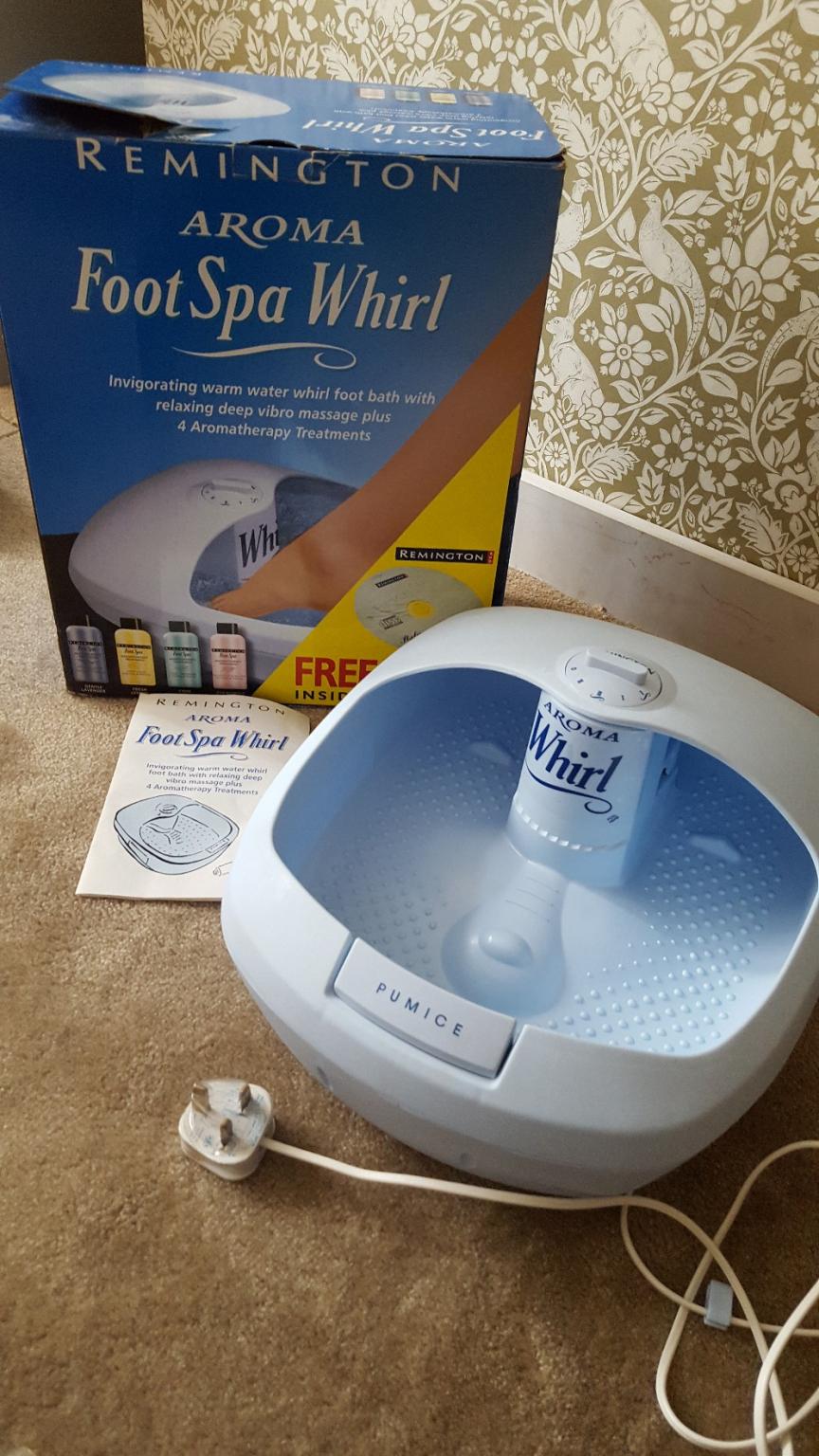 Remington aroma foot spa whirl immaculate in CV13 Hinckley and