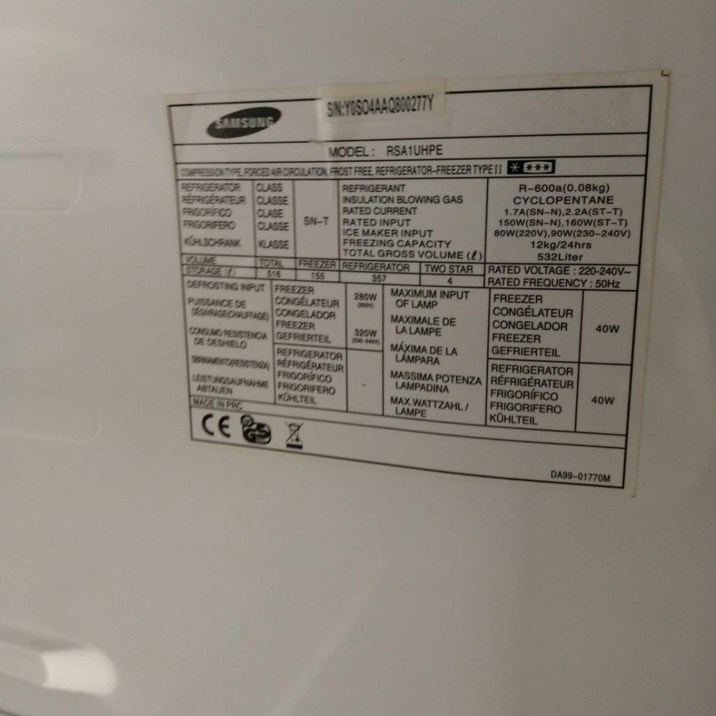 side by side kühlschrank in 67071 Ludwigshafen am Rhein für € 160,00 zum Verkauf Shpock AT