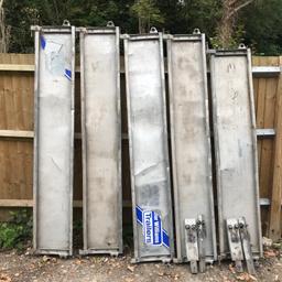 Set of drop sides and both corner and centre posts for an LM146 14 x 6’6 trailer, this includes four side panels and tailgate, well used but fully serviceable and ready to use