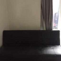 Black modern Sofia bed in very good condition pvc
Only pickup and based in Manchester 