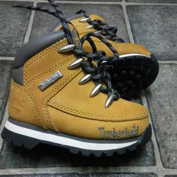 Timberland boots. Size 4.5 bean worn ones.