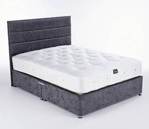 Buy & Sell West Yorkshire Wakefield - Photos for Chenille Divan Bed Frame & Mattress