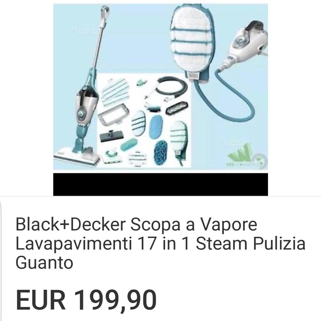 Scopa a vapore black and decker in 73047 Monteroni di Lecce für 110,00 €  zum Verkauf