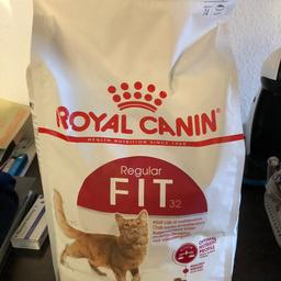 Hallo ich verkaufe hier eine noch ungeöffnete Packung von Royal Canin Fit 32 4Kg. Leider frisst meine Katze dieses Futter nicht mehr, daher verkaufe ich diese Packung. Sie ist noch bis 2020 haltbar. Neupreis lag bei 23€