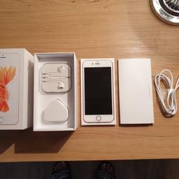 Apple iPhone 6s 128GB Rose Gold (Unlocked) Excellent Condition
Selling this iPhone 6s rose gold 128gb due to upgrading to the iPhone XS. Since I purchased this iPhone 6s, it has had a tempered glass screen protector on at all times so the screen is excellent condition (please see photos). I have also always had a silicone case on the phone since purchase so the back of the phone is also in excellent condition.