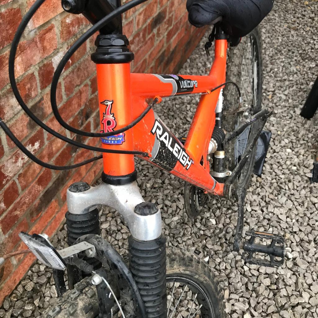 Raleigh Vulture Full Suspension MountainBike in S30 Rotherham for 50.00 for sale Shpock