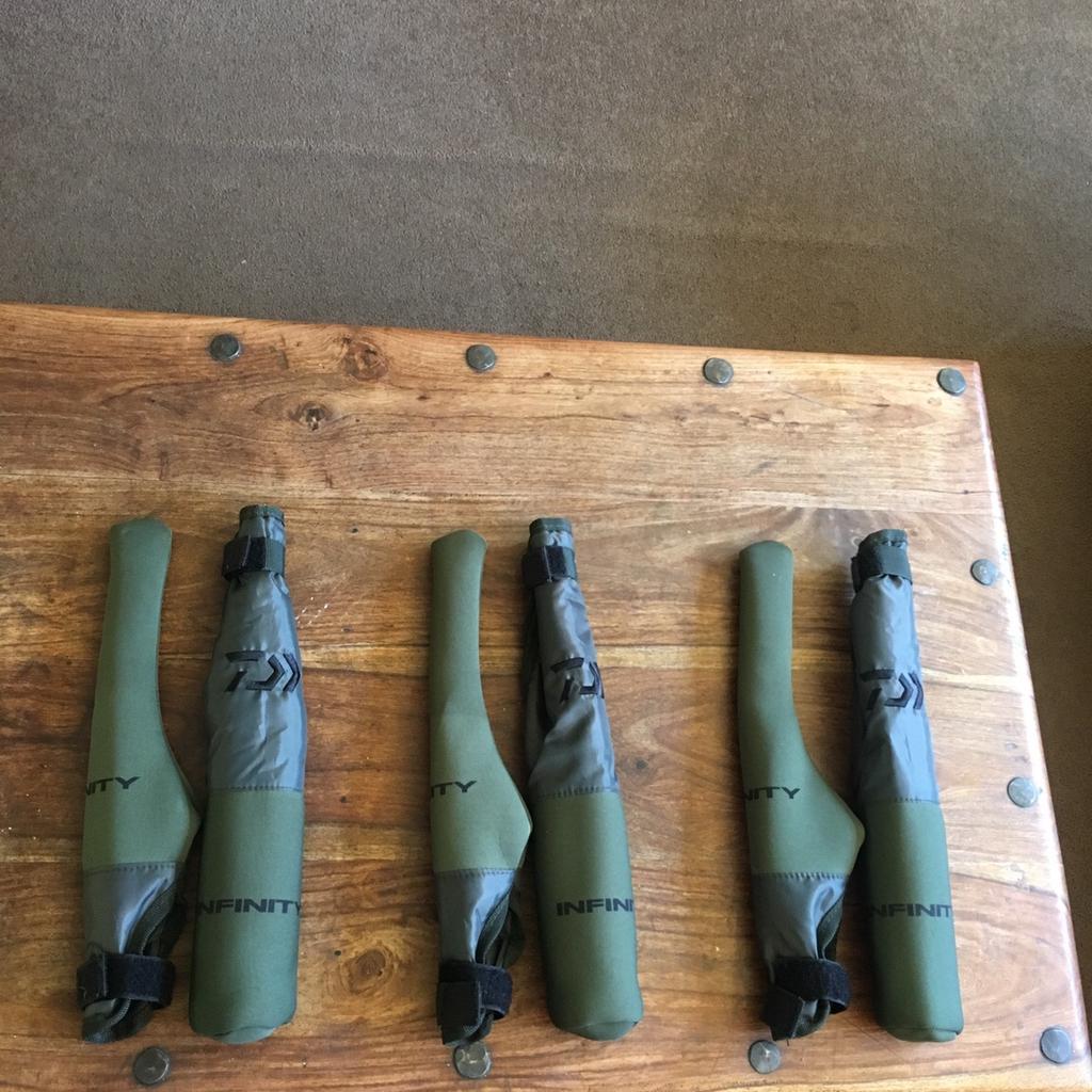 Daiwa carp fishing rod tip and butt protector in RH19 Sussex for