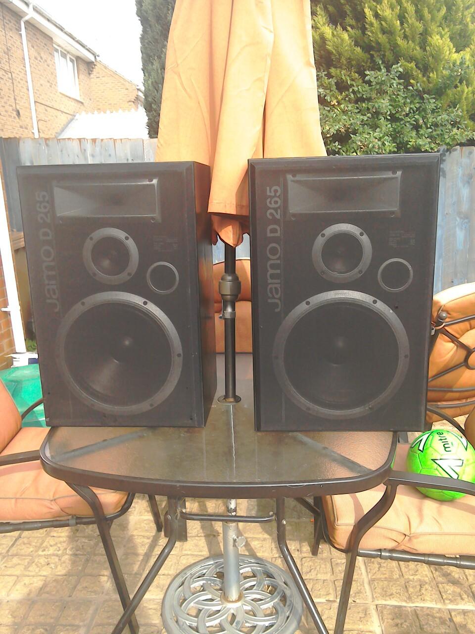2 x JAMO D 265 BASS REFLEX SPEAKERS 265watt. in Peterborough for £110. ...