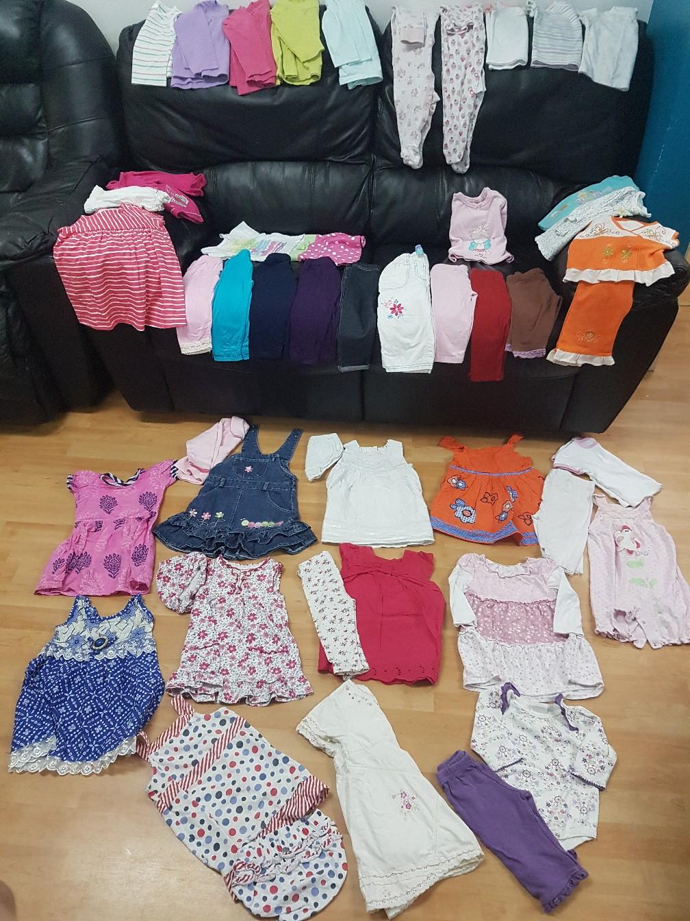 baby girl clothes bundle 6 to 9 months in LE5 Leicester for £16.00 for