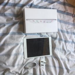 iPad mini with 16gb with some dint,working ok.P&P will be adding to the asking price