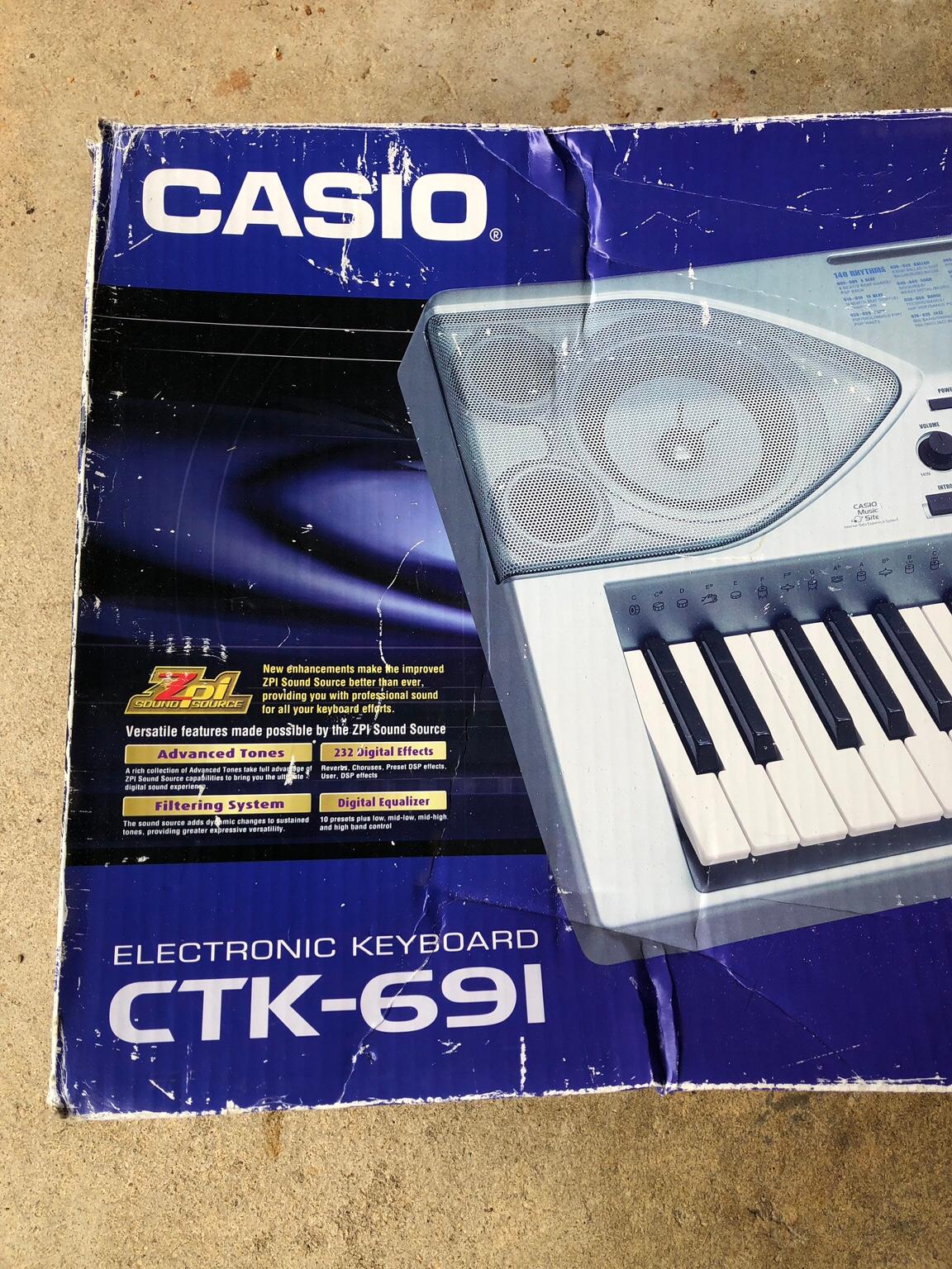 Casio CTK-691 Electronic Piano/keyboard in SN15 Lyneham for £50.00 for ...