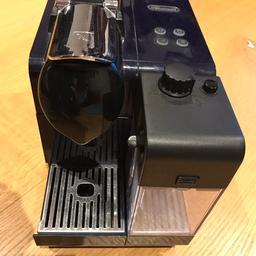 Nespresso coffe machine model Lattissima+ used but in very good conditions.

You can prepare ristretto, regular coffe, cappuccino, latte etc. Nespresso or compatible capsules can be used.

Collection only from Chiswick W4.