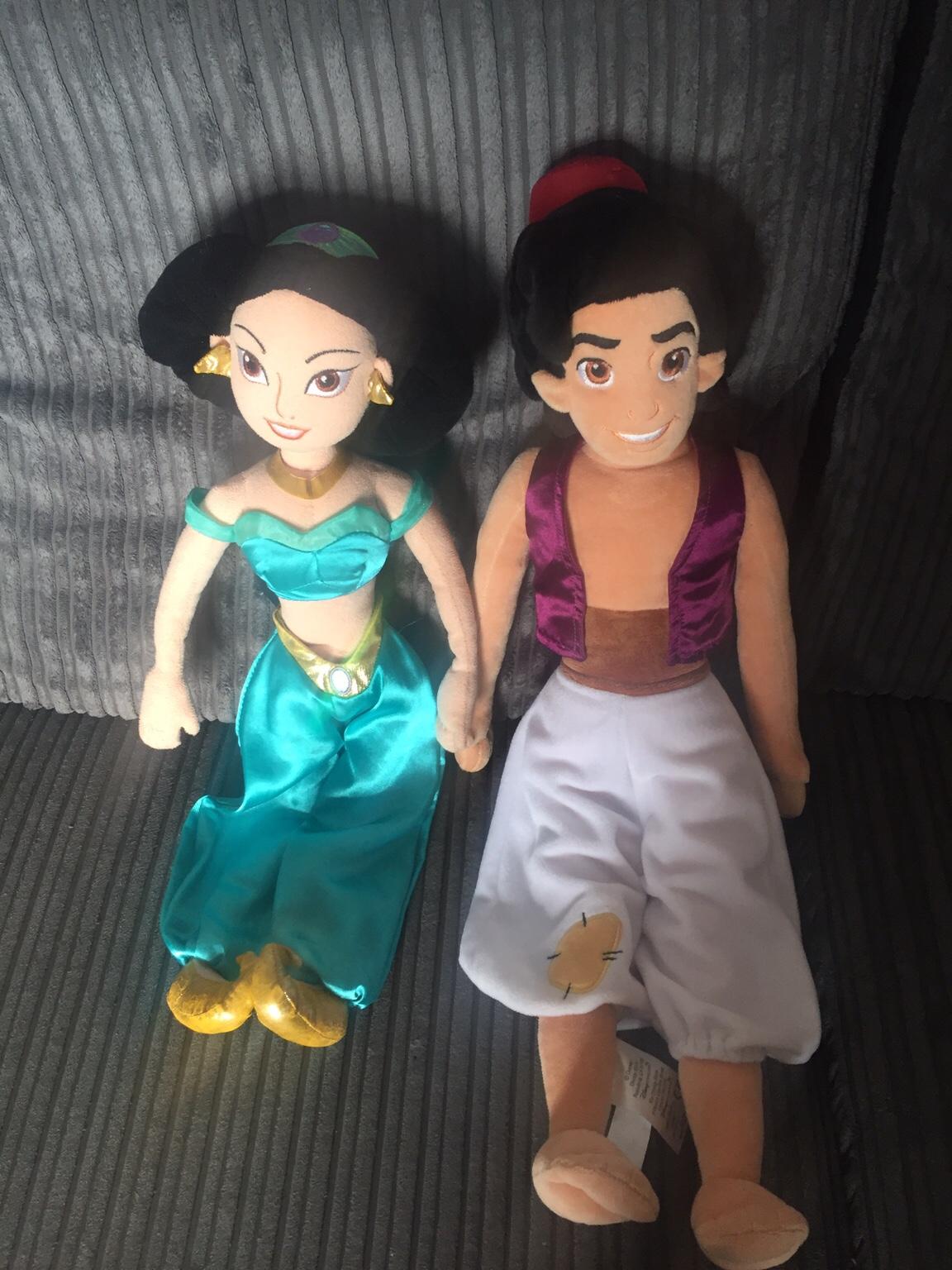 Jasmine and Aladdin plush dolls in ME12 Swale für £ 40,00 zum Verkauf