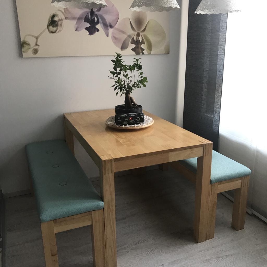 Ikea Esstisch und Bänke in 1220 KG Kagran für 150,00 € zum Verkauf