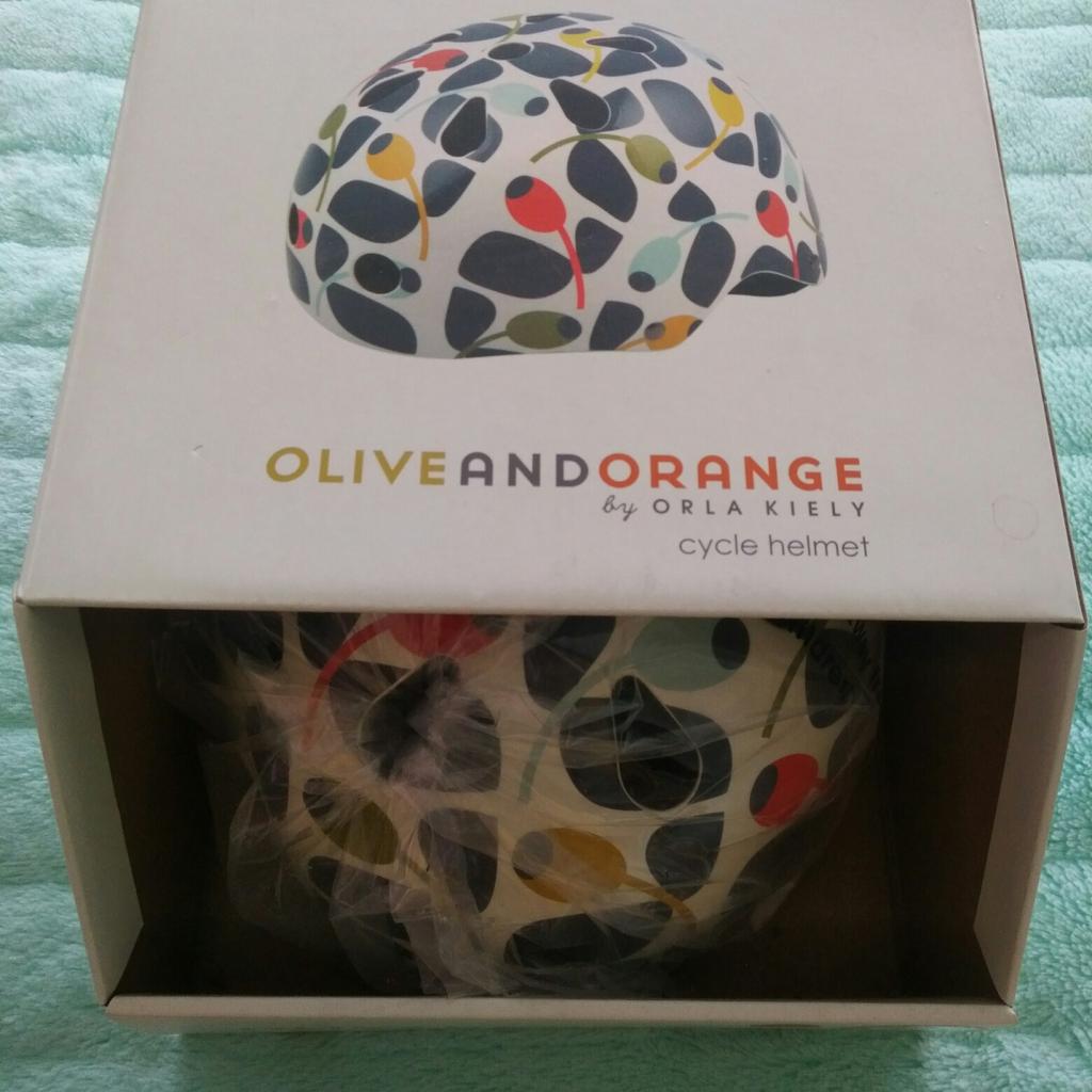 Orla kiely cycle store helmet