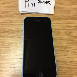 Apple IPHONE 5C - BLUE Color - 8GB
Phone in very good condition, always with cover and screen protector, fully working and new battery. SIM UNLOCKED,  Comes with box and charger/cable - hand delivery in London