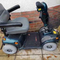 mobility scooter (this scooter needs attention electrical fault) nice scooter when repaired. located at cross pool S10. heavy. for sale at £10 as sold not working (sale fee will be donated to a charity) thanks . please do ask any questions. re_advertise due to time waster