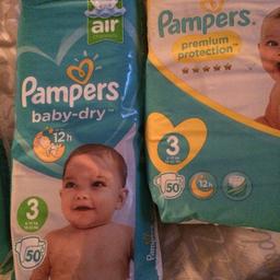 Sizes 2 and 3 nappies free to who can collect 1 not opend and 2 packets open puo