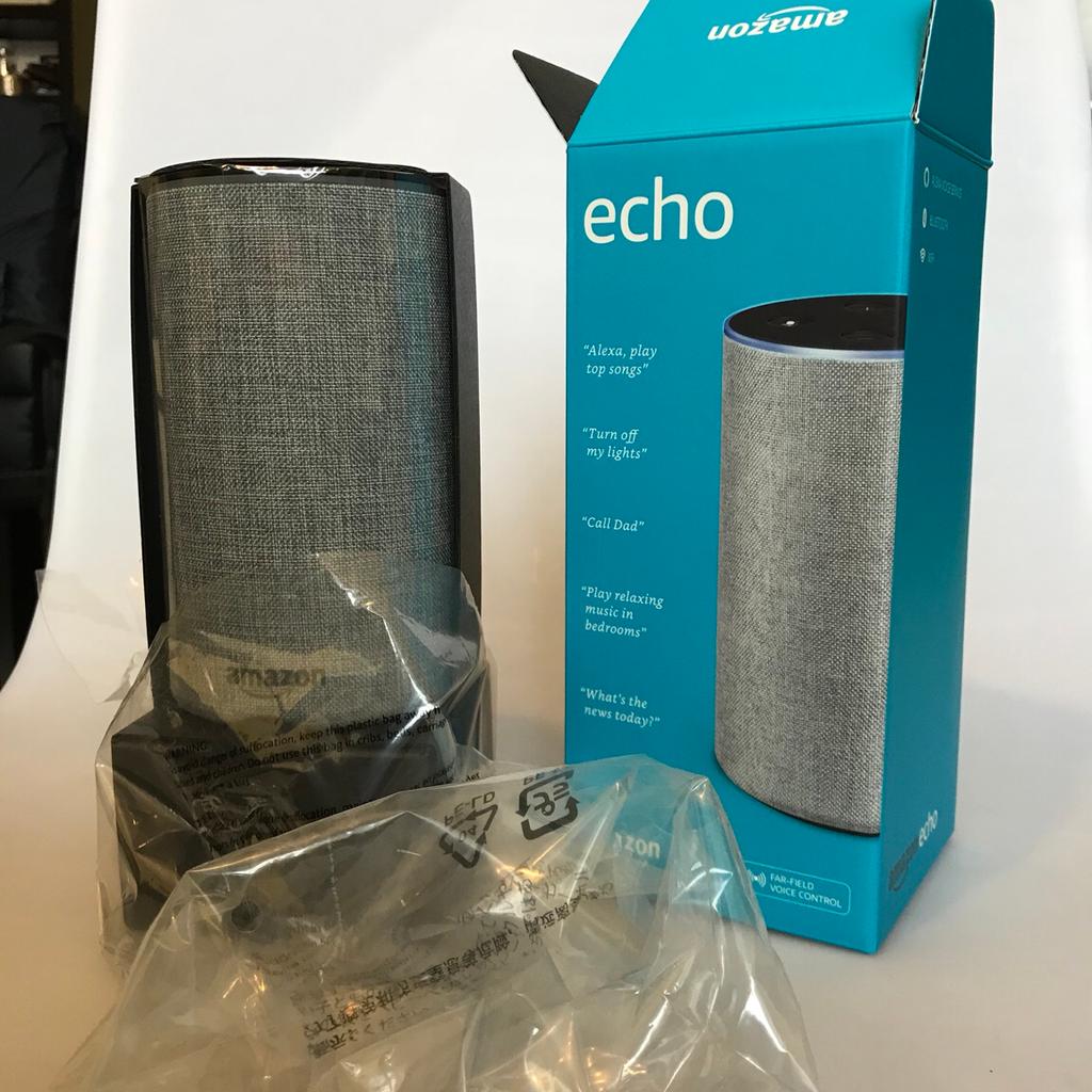 Amazon Echo 2nd Generation Heather Grey in WS8 Walsall für 65,00 £ zum