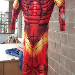 vendo costume carnevale iron-man originale Disney Marvel the avengers taglia 3/4 anni. consegna a mano magliana