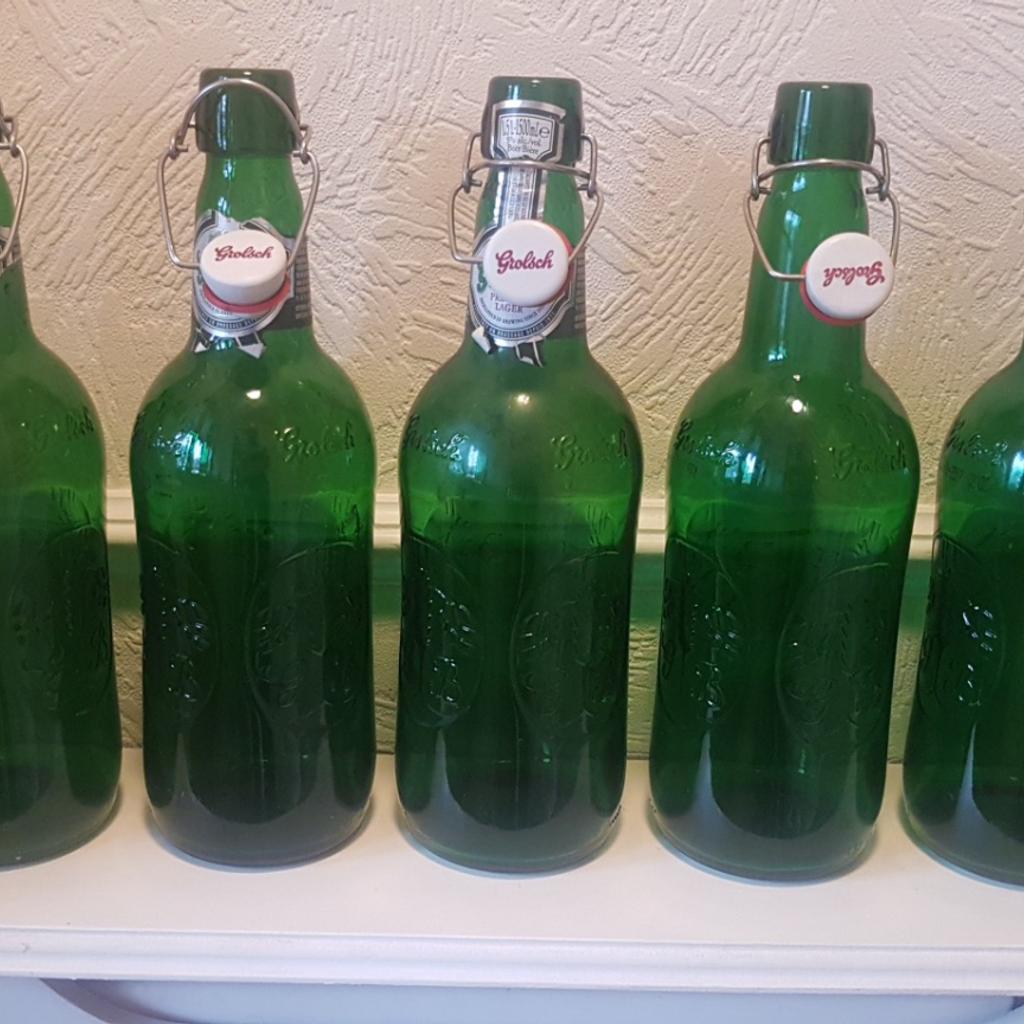 5 rare Grolsch 1.5 litre swivel top bottles in WS15 Cannock Chase for £