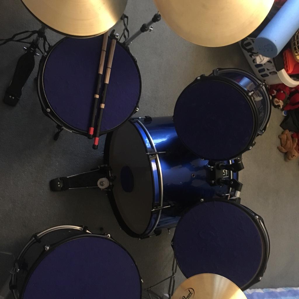 Drum kit Devil drums + sticks in S17 Sheffield for £120.00 for sale