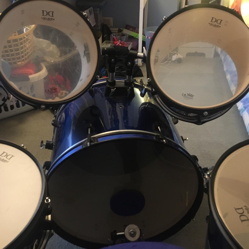 Drum kit Devil drums + sticks in S17 Sheffield for £120.00 for sale