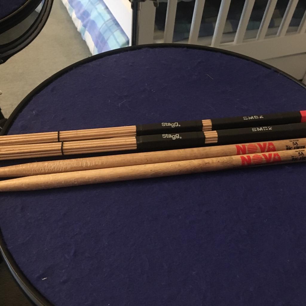Drum kit Devil drums + sticks in S17 Sheffield for £120.00 for sale