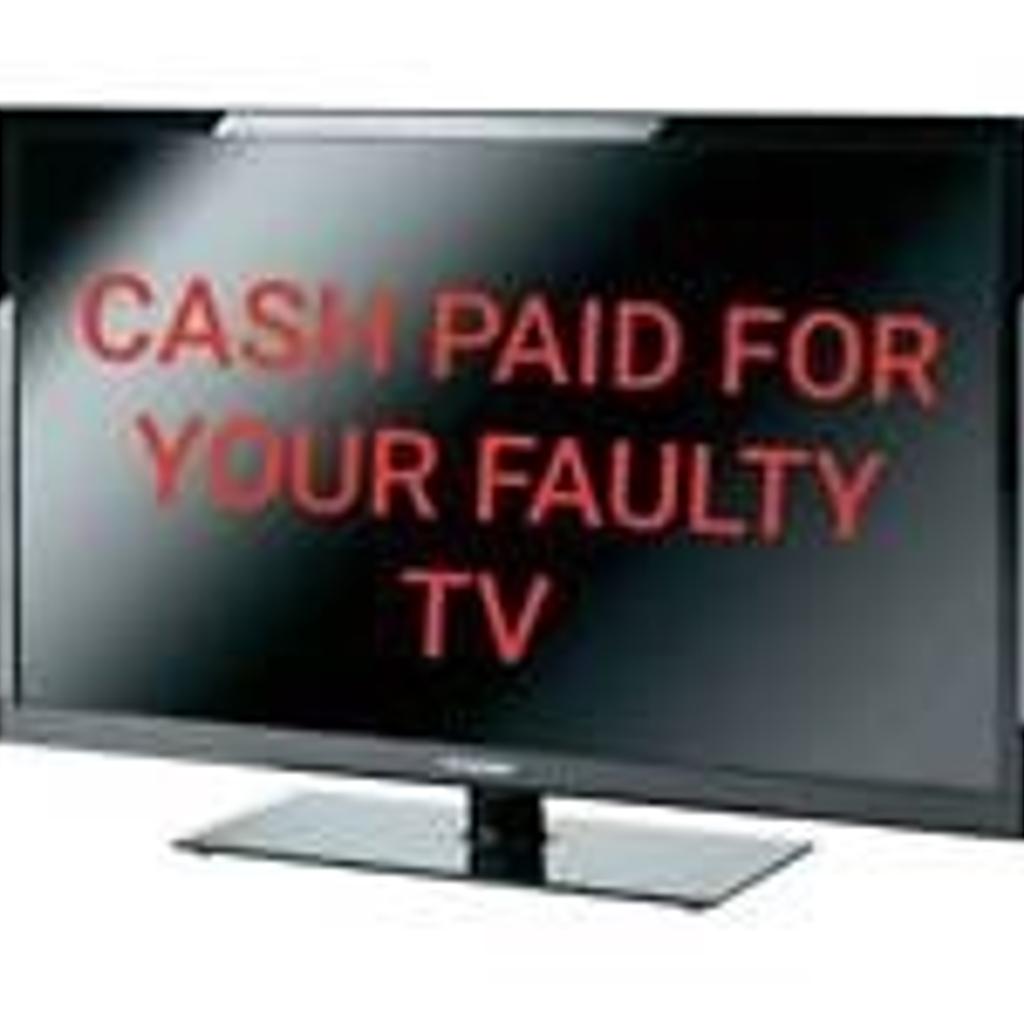 Damaged faulty smart TVs wanted for cash in Nuneaton and Bedworth für 1