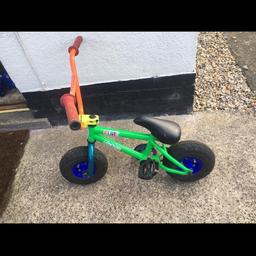 BMX funk mini rocker bike in good condition no rips to seat etc but obviously the odd some mark here and there but nothing major welcome to view before buying Benton lodge