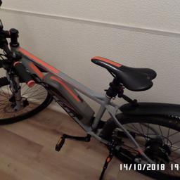 carrera electric bike as new condition bought from halfrods paid 1.350 accept 850 plus extras on top all fitted and supplied by halfrods no marks bike is as new wauld be ideal xmas present can be seen and bought in halfrods store ring or text for details 07873578531