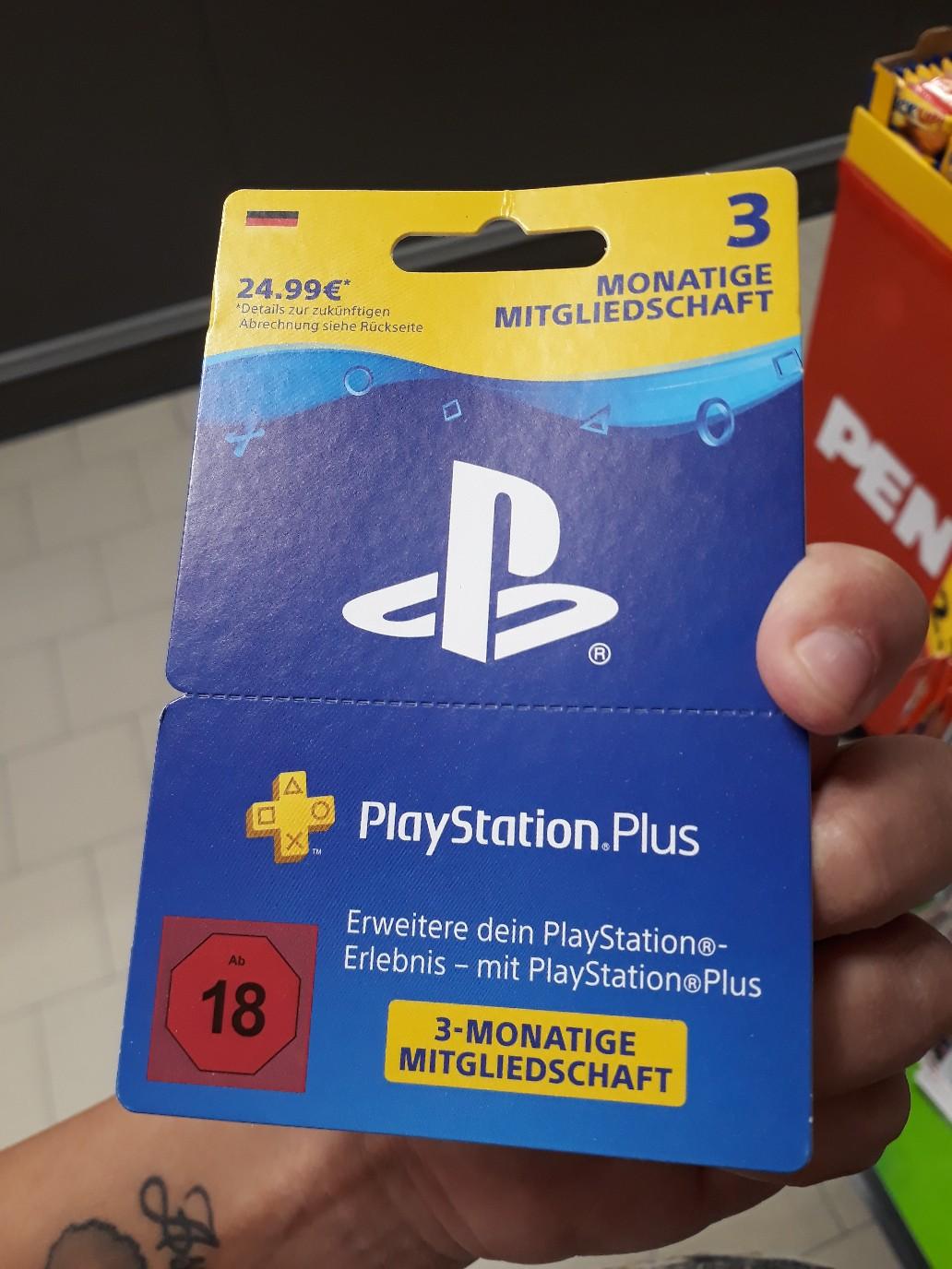 Playstation Plus 3 Monate in 74632 Neuenstein für 20,00 € zum Verkauf Shpock DE