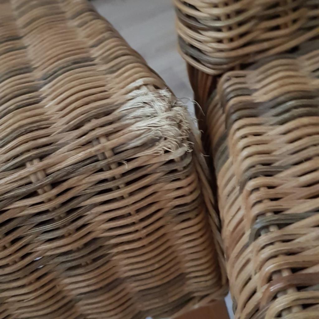 Wolf Möbel rattan Stühle (GEBRAUCHT) in 60388 Frankfurt am Main für 70